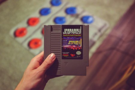 Nintendo Jeopardy game cartridge