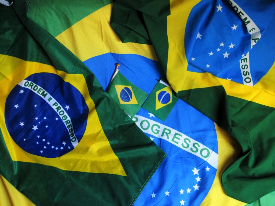 Ordem e progresso brazil soccer fan-articles
