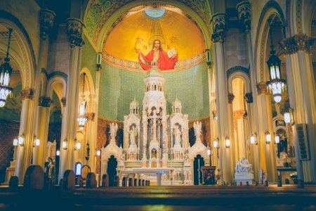 inside church photo