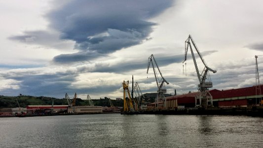 Bilbao, Riverside, Industrial photo