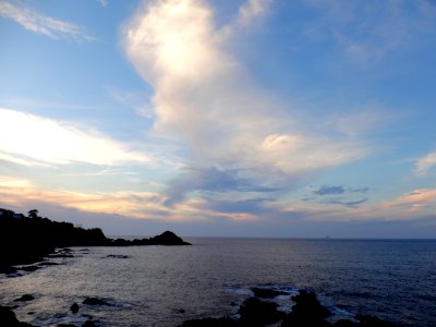 Fuji x30, Sky, Seaside