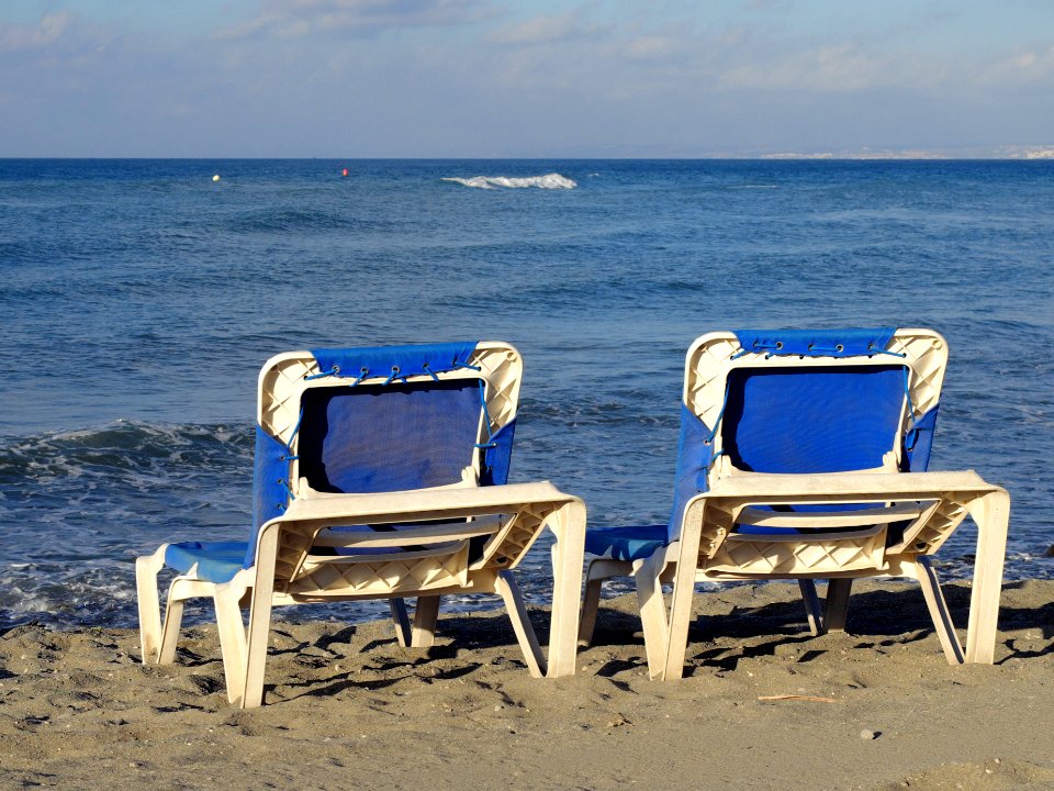 Summer, Seashore, Sunbed
