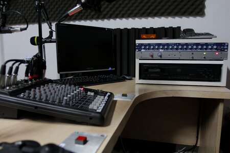 Broadcasting recording station photo