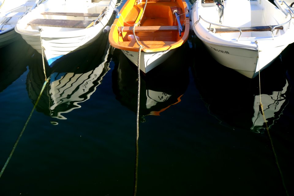Reflection, Boats