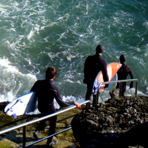 Sea, Surferes, Surfing