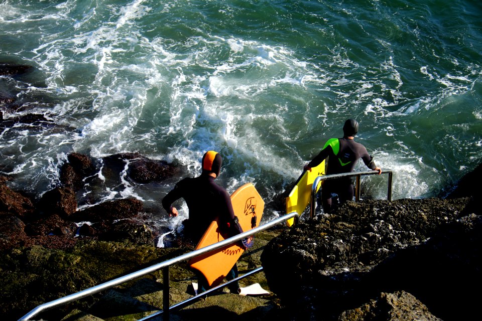 Mundaka, Spain, Rocks