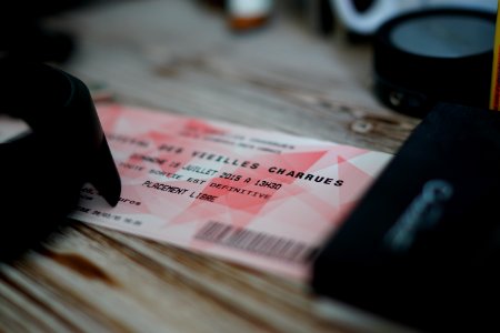 Ticket, Vieilles charues, Event photo
