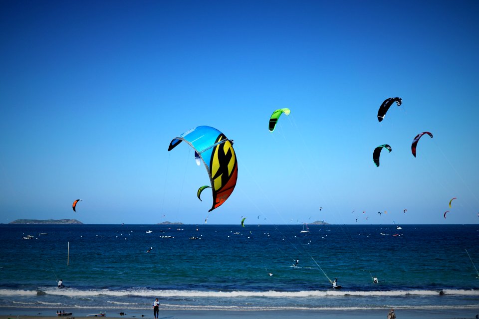 Surfer, Blue, Sky photo