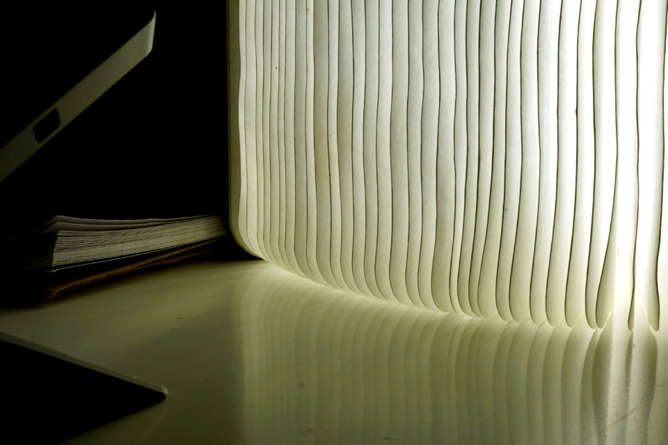 White, Table, Dark