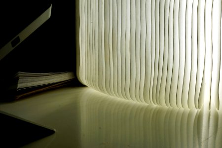 White, Table, Dark