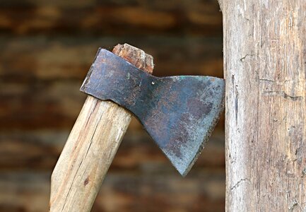 Firewood construction sharp
