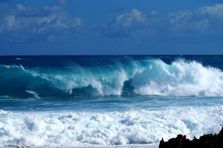 Guadeloupe, Sky, Surf