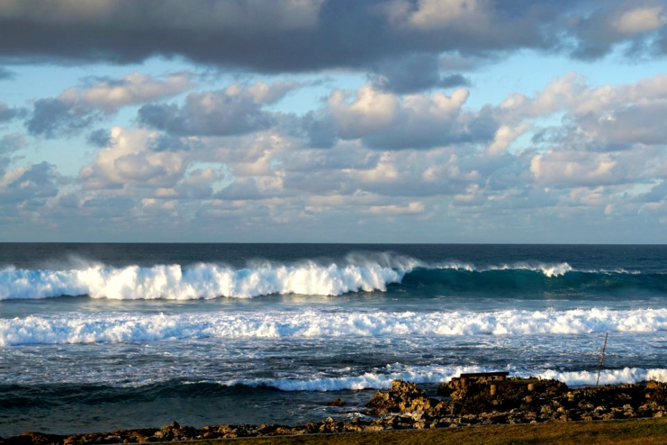 Guadeloupe, Rocks, Beach