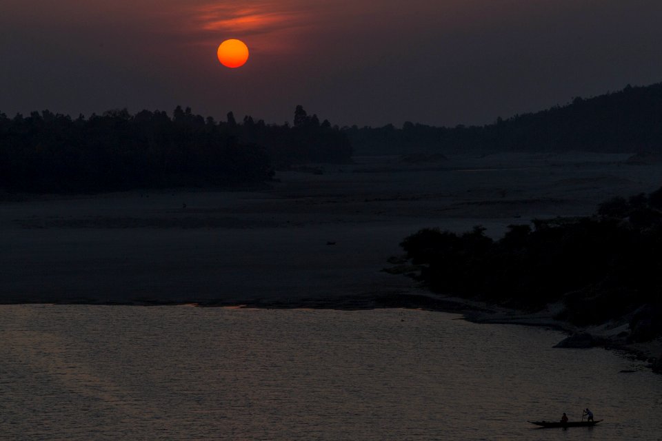 India, Dawki, Boat