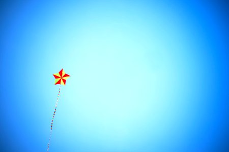 Kite, Kite with tail, Sky