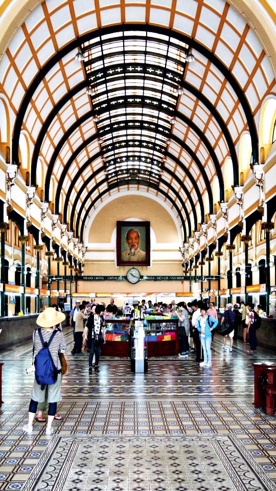 Saigon central post office, Tp h ch minh, Vietnam