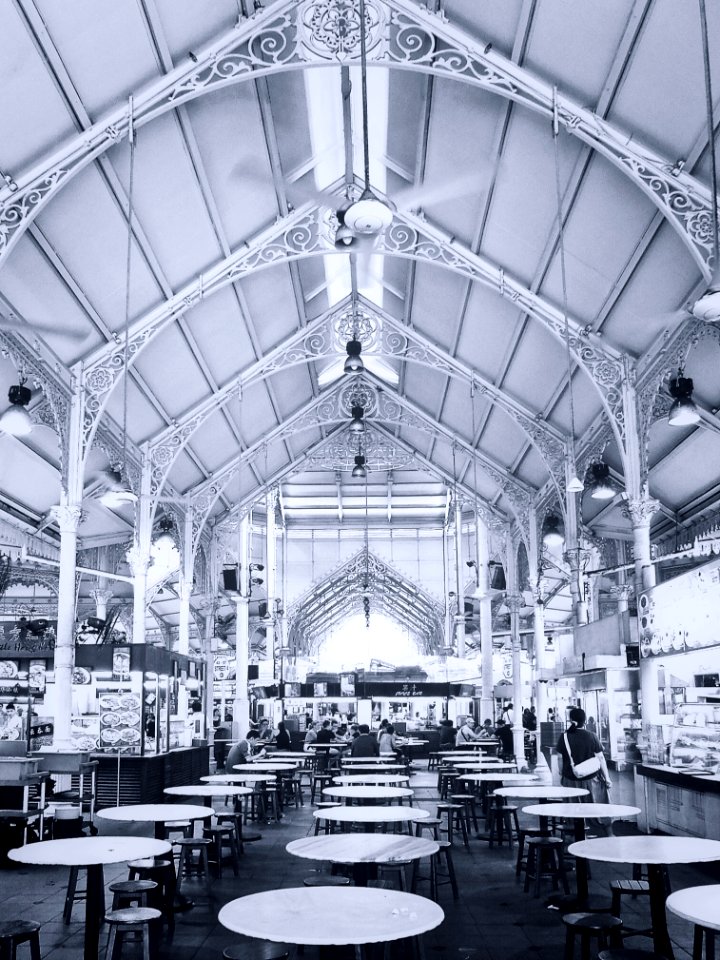Lau pa sat, Singapore, Heritage
