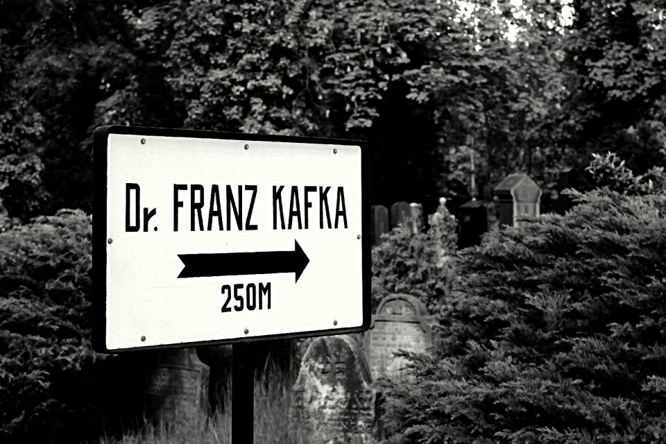Kafka writer black and white
