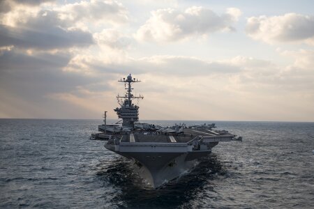 Uss harry truman military sea