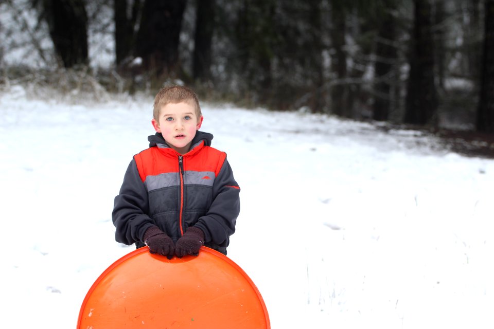 Winter day, Kid, Boy