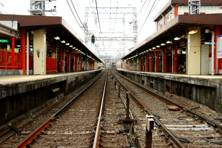 Japan, Fushimiinari station, Kyoto photo