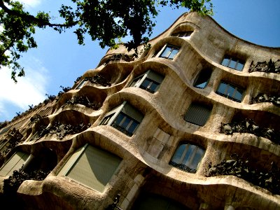Barcelona, Spain, Gaudi photo