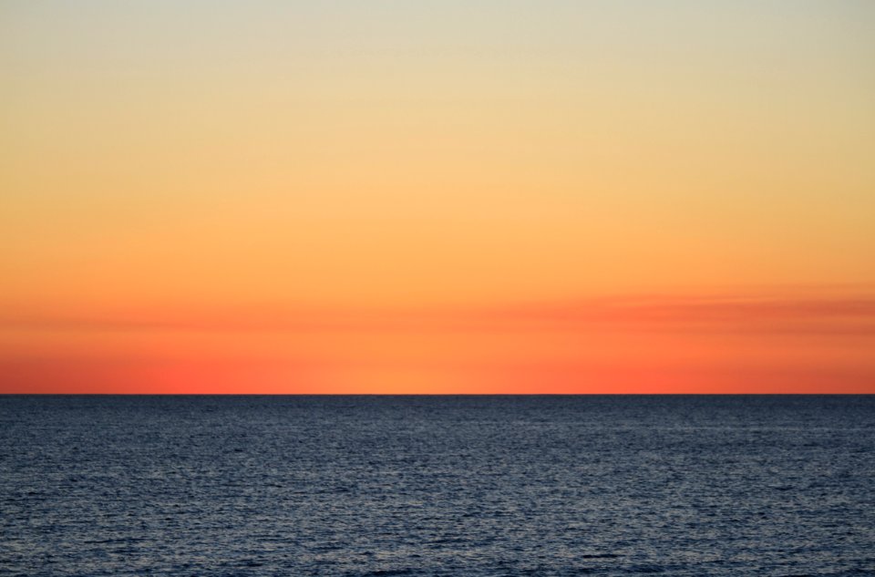 landscape photography of sea