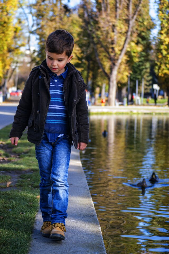 Toddler water child