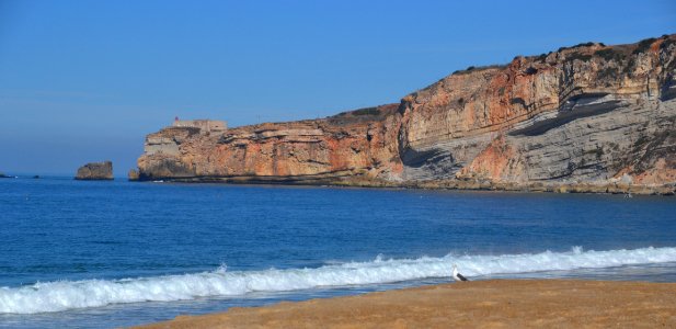 Praia da nazare, Portugal, Geology photo