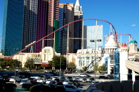 Las vegas, United states, Rollercoaster photo