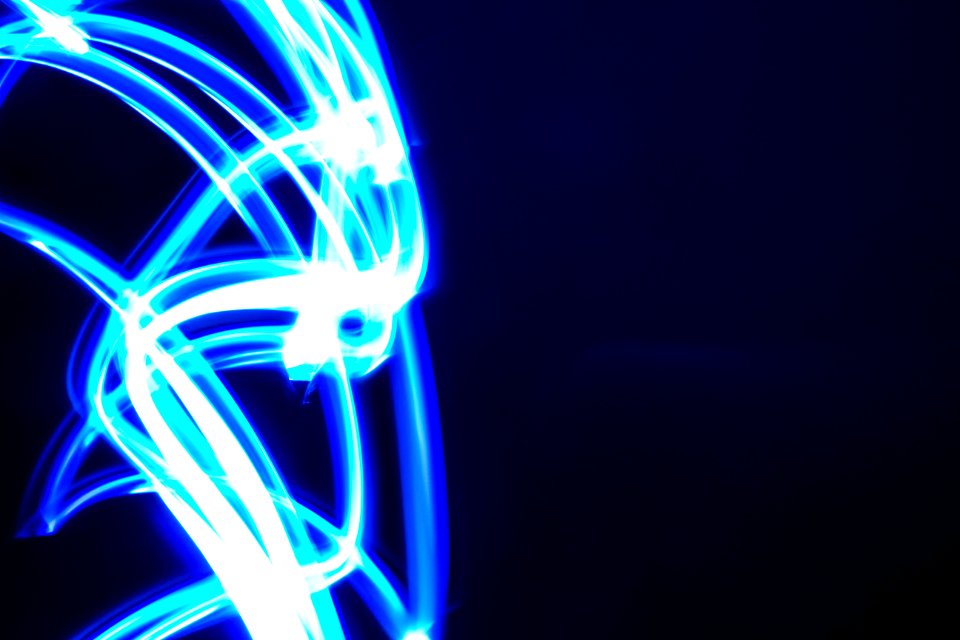 Wave, Night, Blue