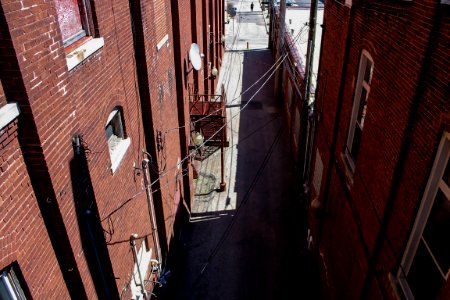 Angle, City, Downtown