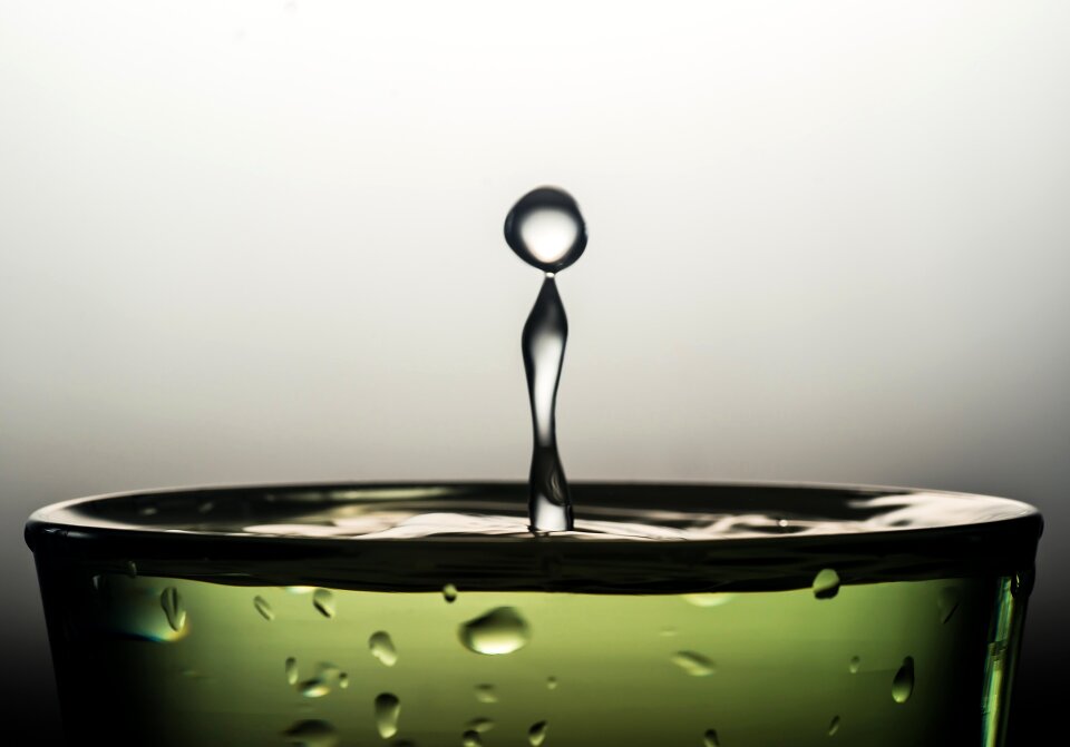 Life cup drops of water cups