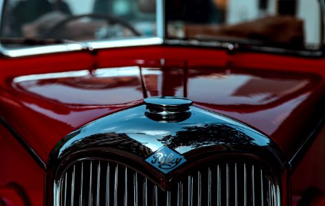 classic red car photo