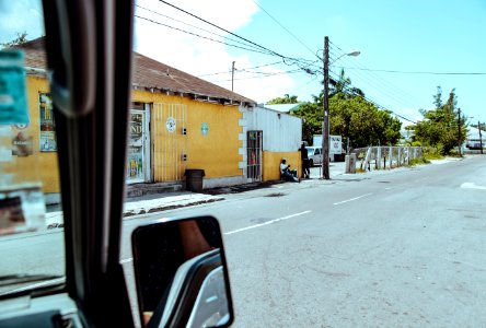 yellow and white building