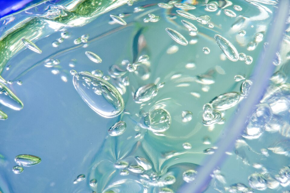 Detail blue abstract blue pattern