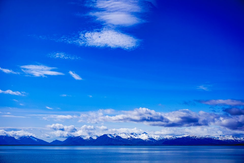 Icel, Sky, Mountains