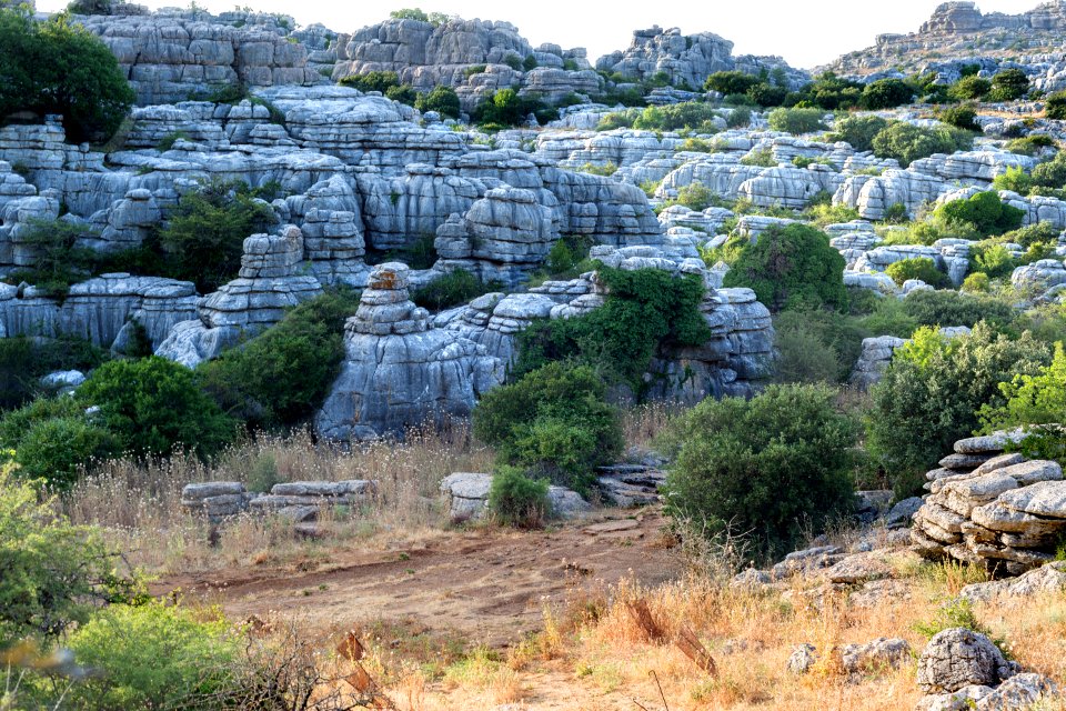 El torcal, Antequera, Rocas