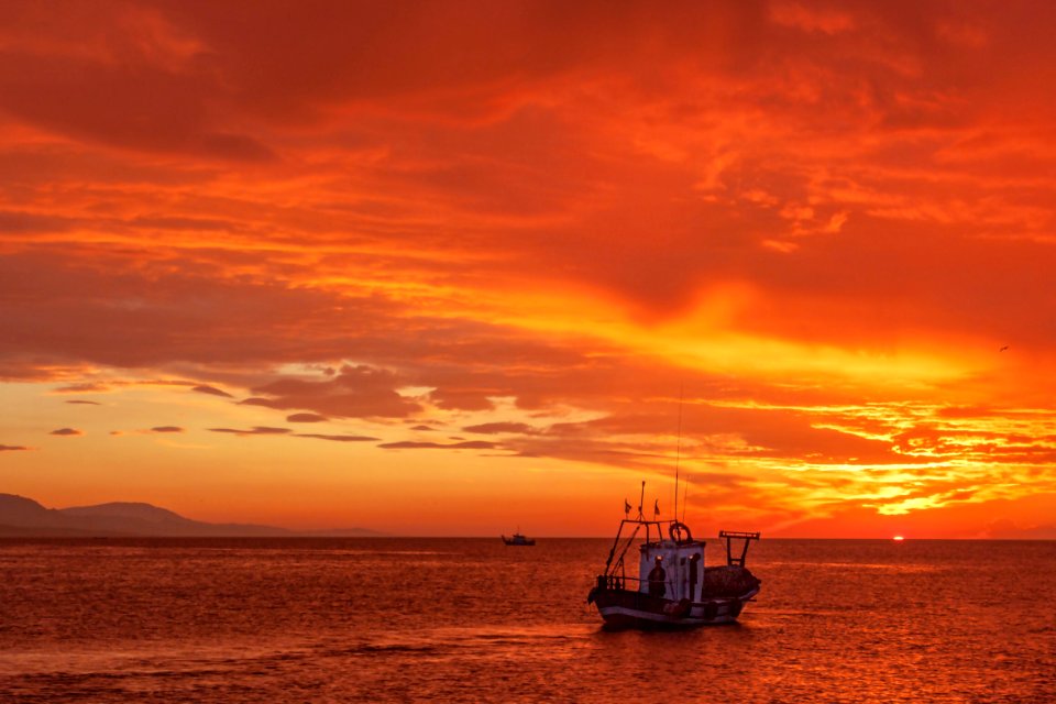 Playa de la misericordia, Spain, Sunrise