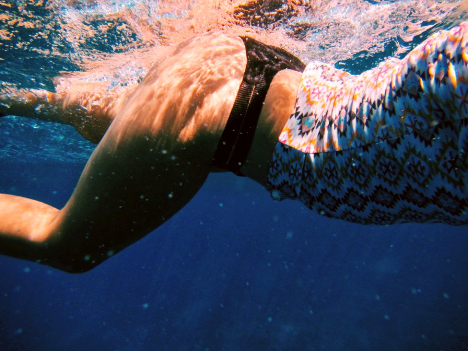 Guant namo bay, Girl, Swimming
