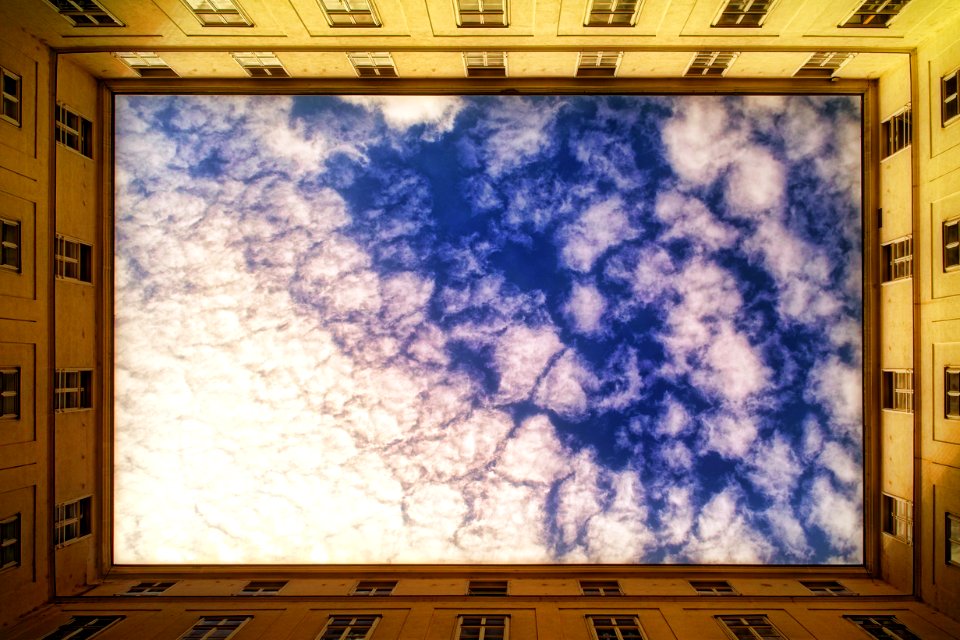 low angle photography of building