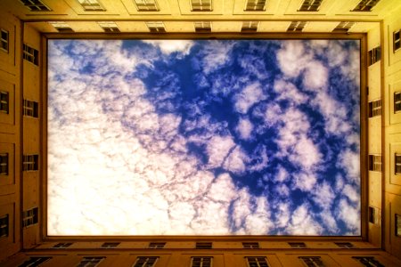 low angle photography of building