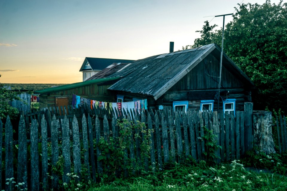 Russia, Cherepovets, Village