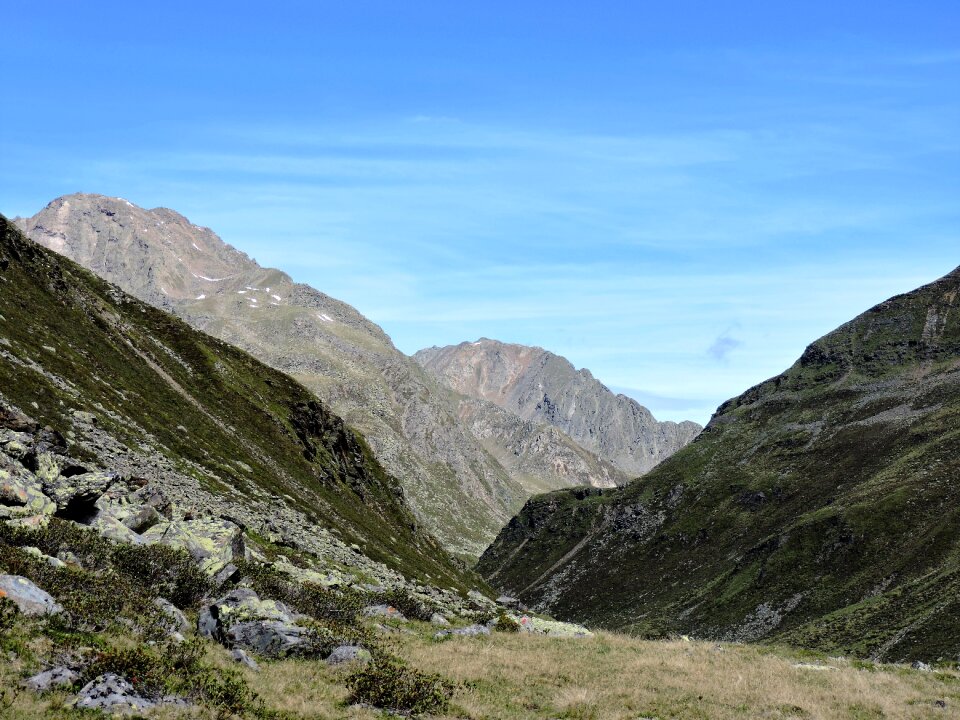 Mountains valley idyll
