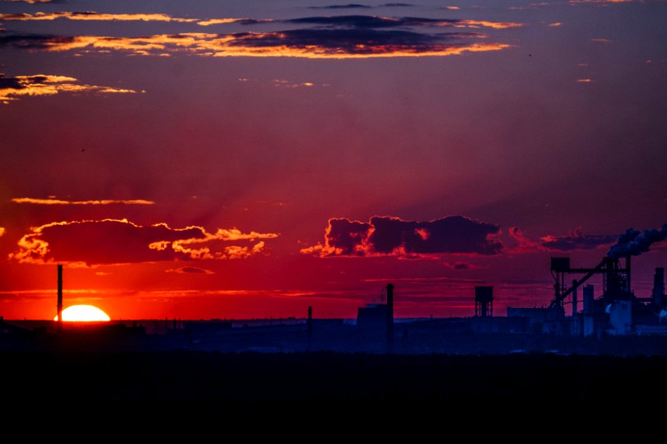 Cherepovets, Russia, Factory photo