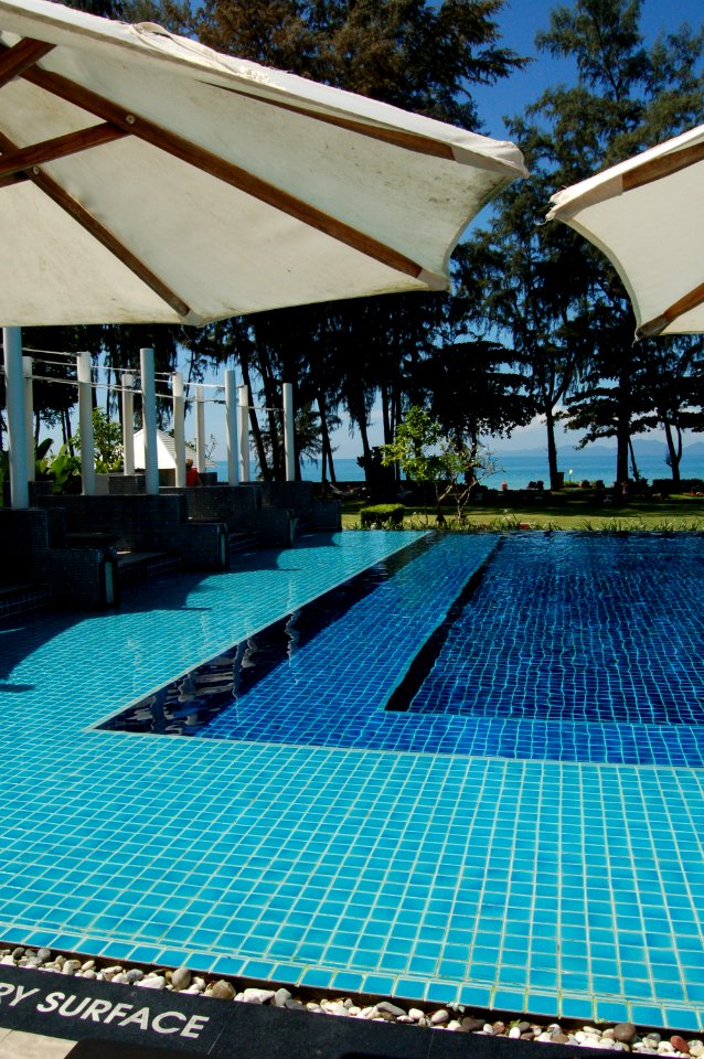 Swimming pool, Krabi, Thail