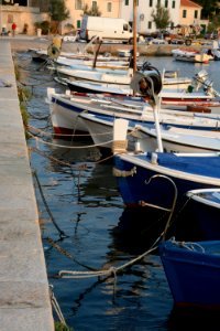 Croatia, Fishing boats, Harbour photo