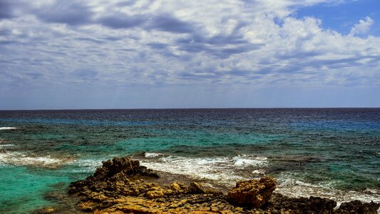 Clouds nature seascape photo