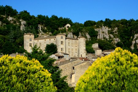 Castle, Ardeche, France