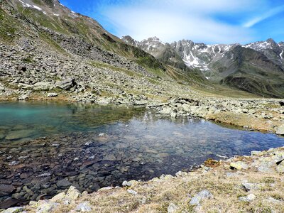 Tyrol alpine hiking